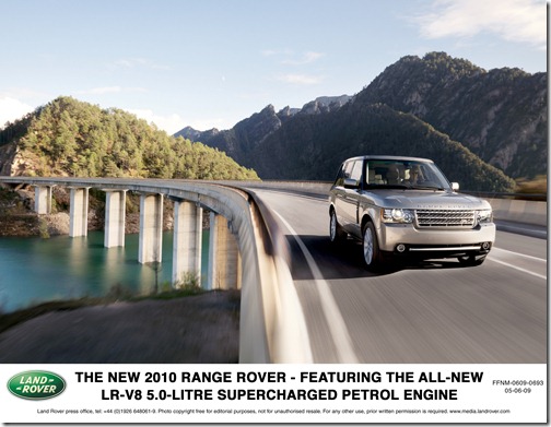 2010 Range Rover Official Press Photo