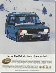 School in Britain is rarely cancelled. 2