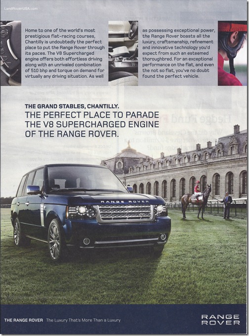 The Perfect Place to Parade the V8 Supercharged Engine of the Range Rover The Perfect Place to Parade the V8 Supercharged Engine of the Range Rover