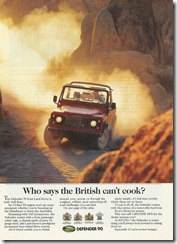 Who says the British can't cook