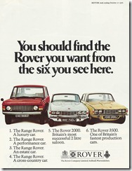 You should find the rover you want from the six you see here.