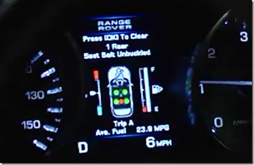 Land Rover Red Triangle Problems Does this Range Rover have 7 seats? What are those two red dots?? # ...