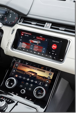Range Rover Velar in Norway, InControl Touch Pro Duo highlights ...